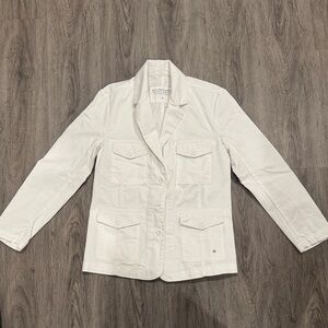 Women's White Utility Jacket